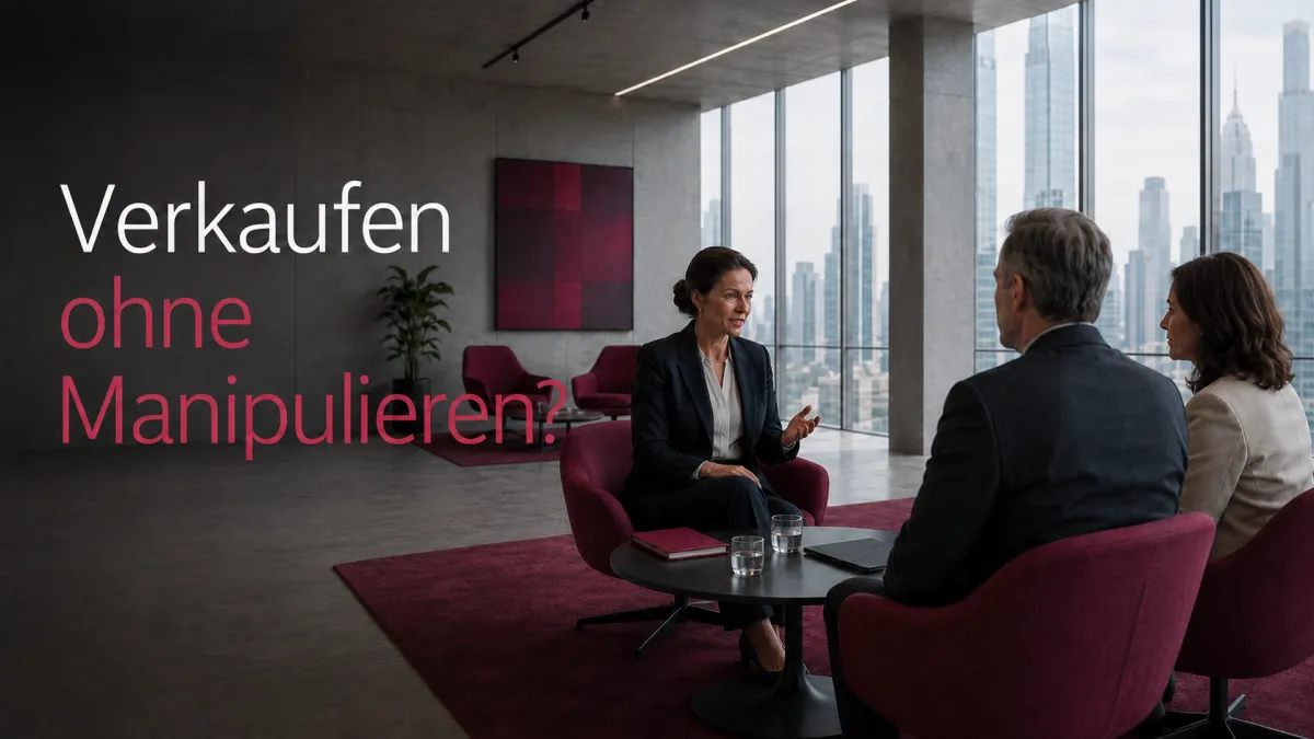 Verkaufen ohne Manipulieren: Wie Sie Menschen wirklich gewinnen.
