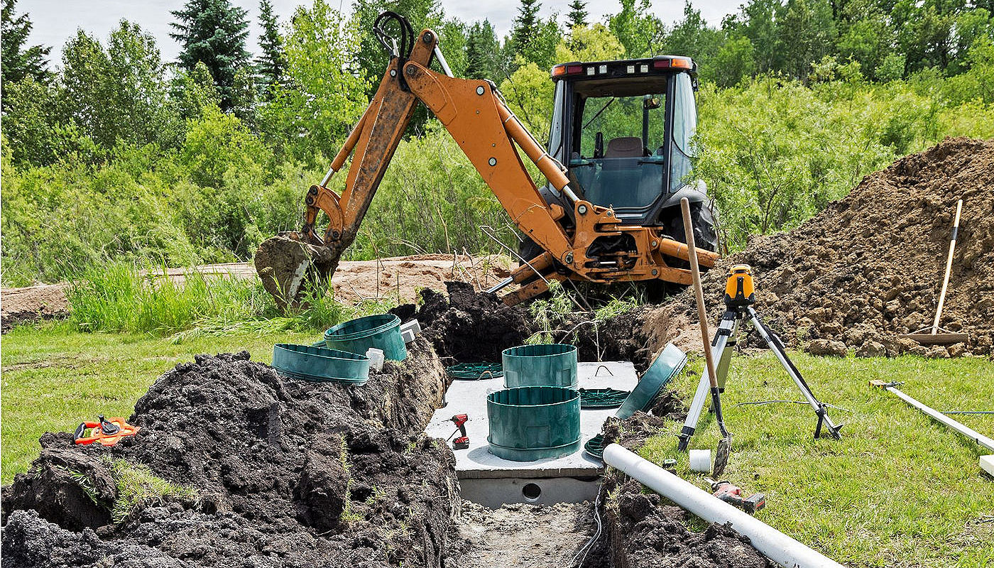 Mount Vernon Septic Prep and Sewer Line Excavation