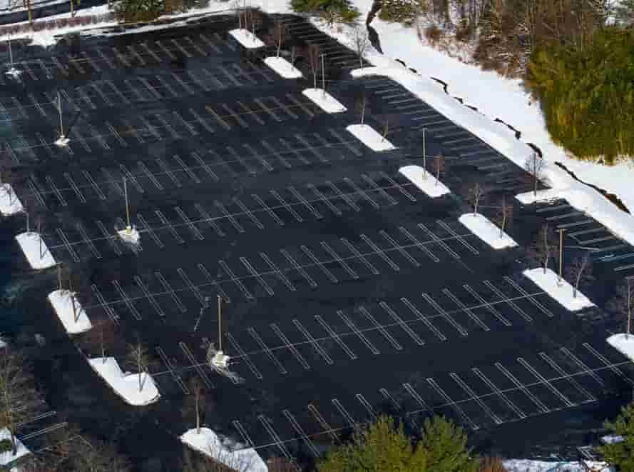 Parking Lot Snow Plowing Services