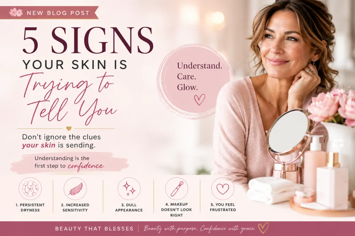 5 Signs Your Skin Is Trying to Tell You Something