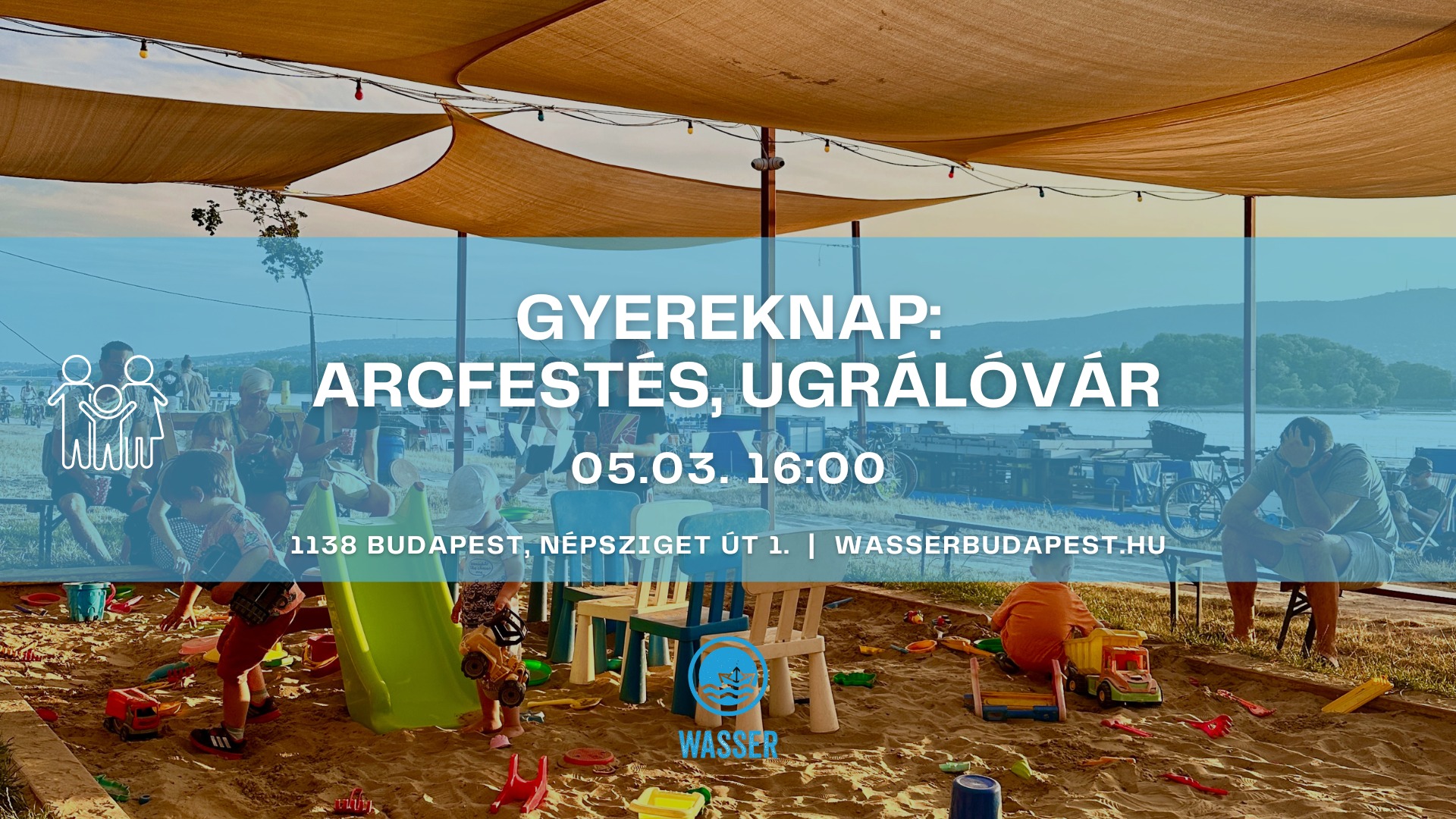 Gyereknapi programok Budapesten – Ingyenes családi program a Wasserben, Népsziget