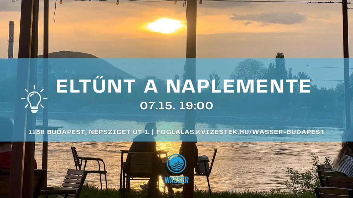 Rejtélyes vacsora Budapesten – nyomozós est a Wasserben