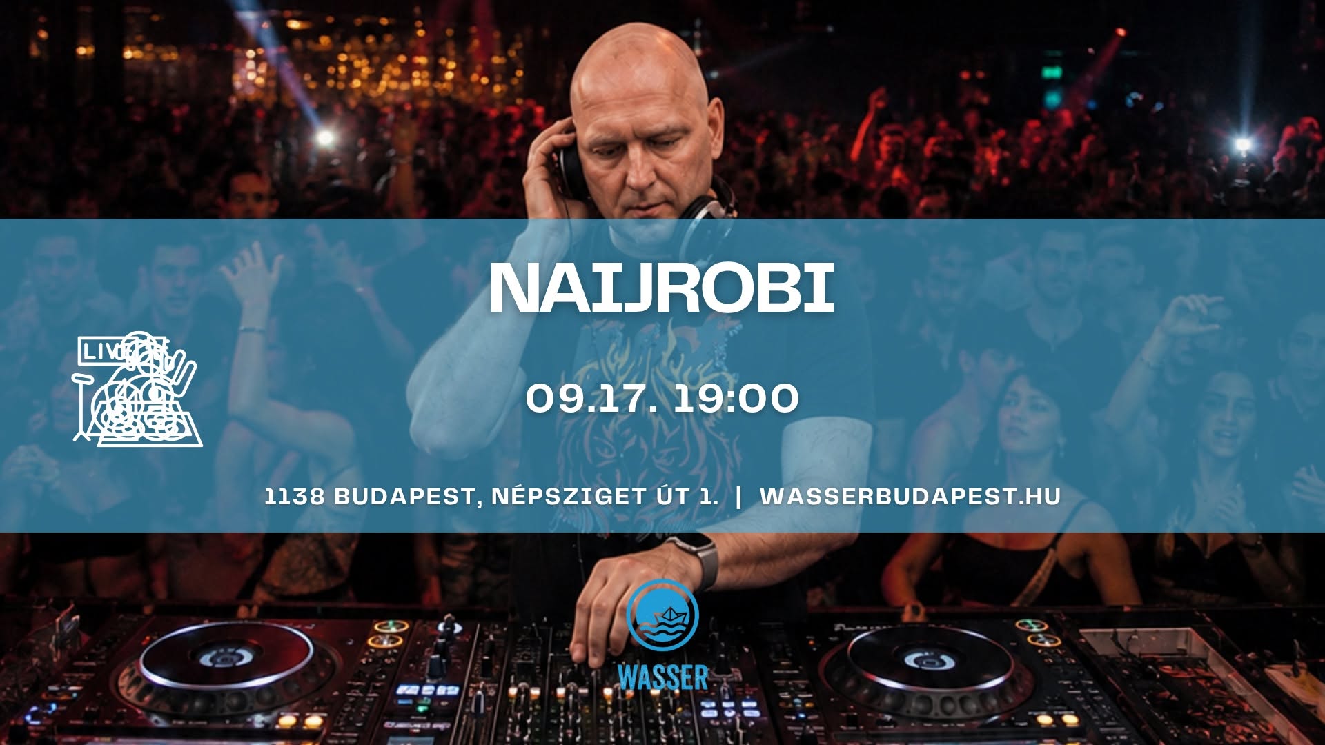 Ingyenes koncert Budapesten – Naijrobi | szeptember 17.