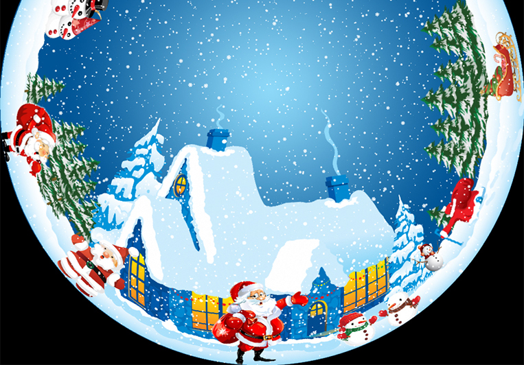HelloChristiana Portfolio - Planetarium Seasonal Imagery