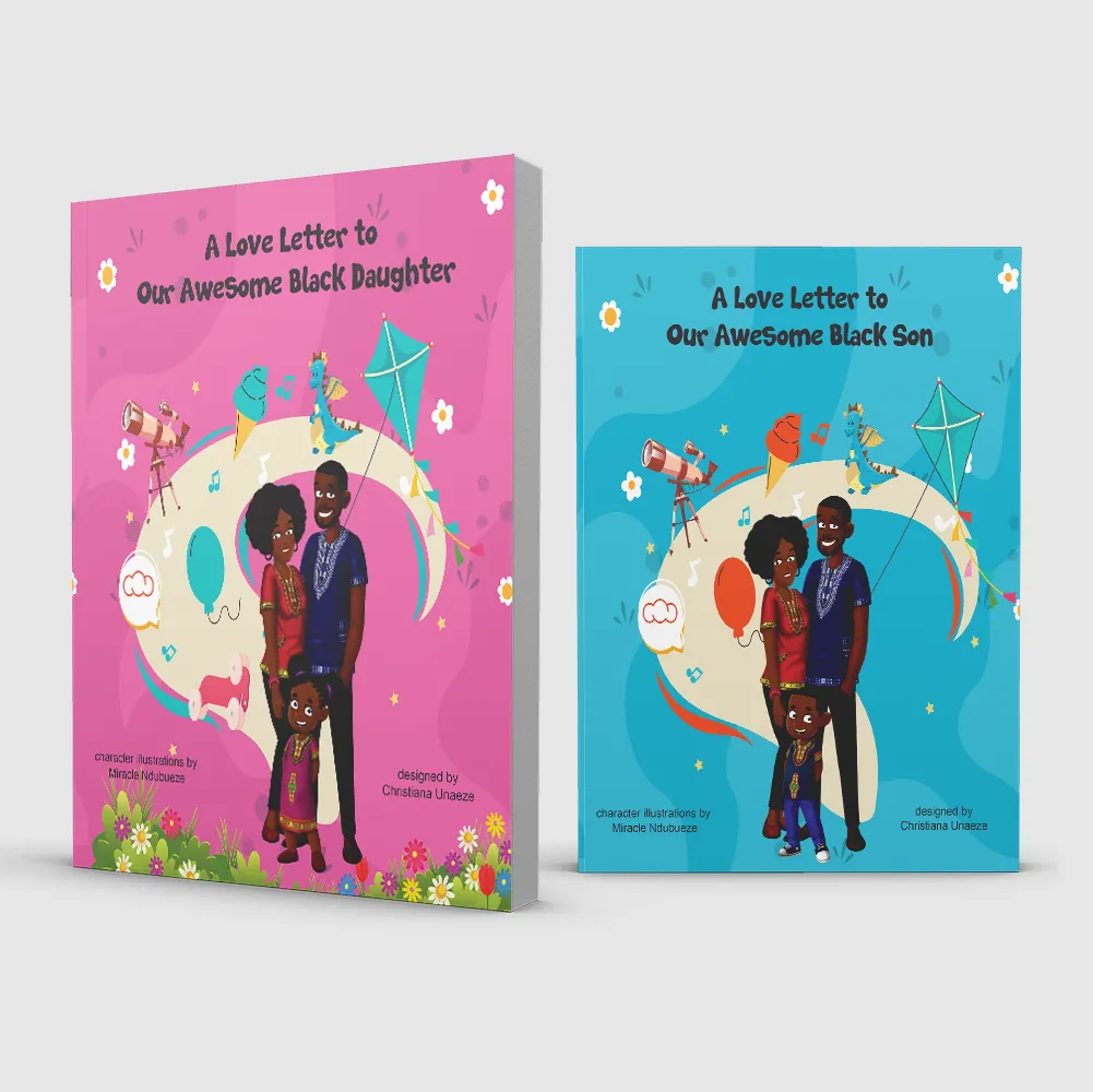 HelloChristiana Portfolio - Love Letter to my kids book series