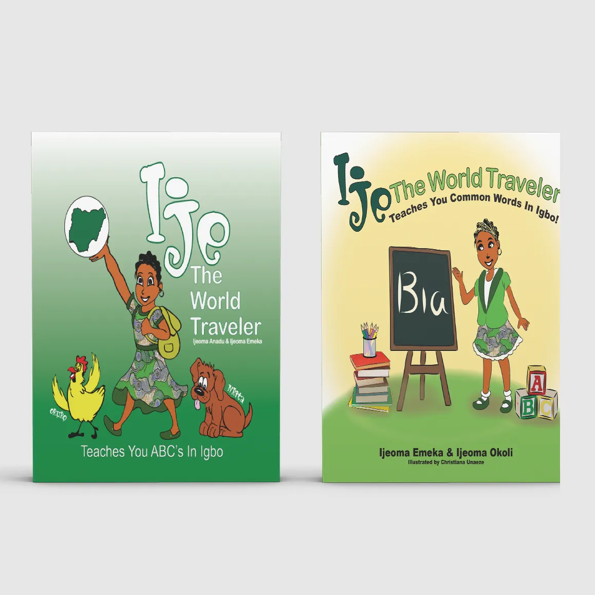 HelloChristiana Portfolio - Ije World Traveler book series