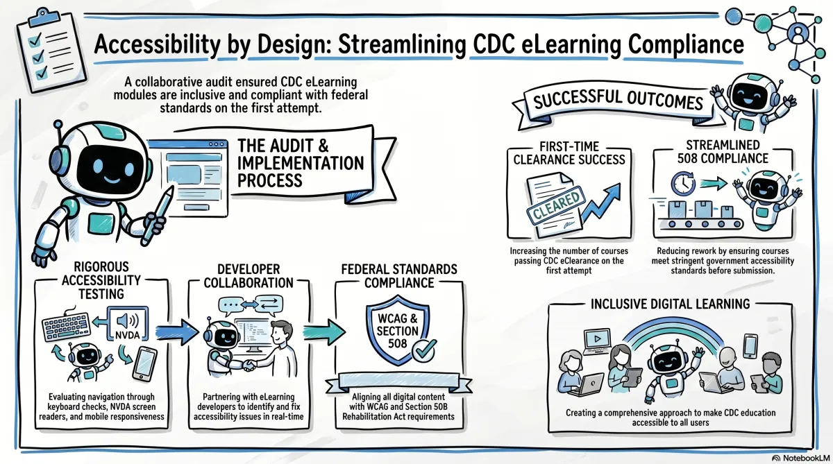 HelloChristiana - Portfolio - WCA Compliance for eLearning at CDC