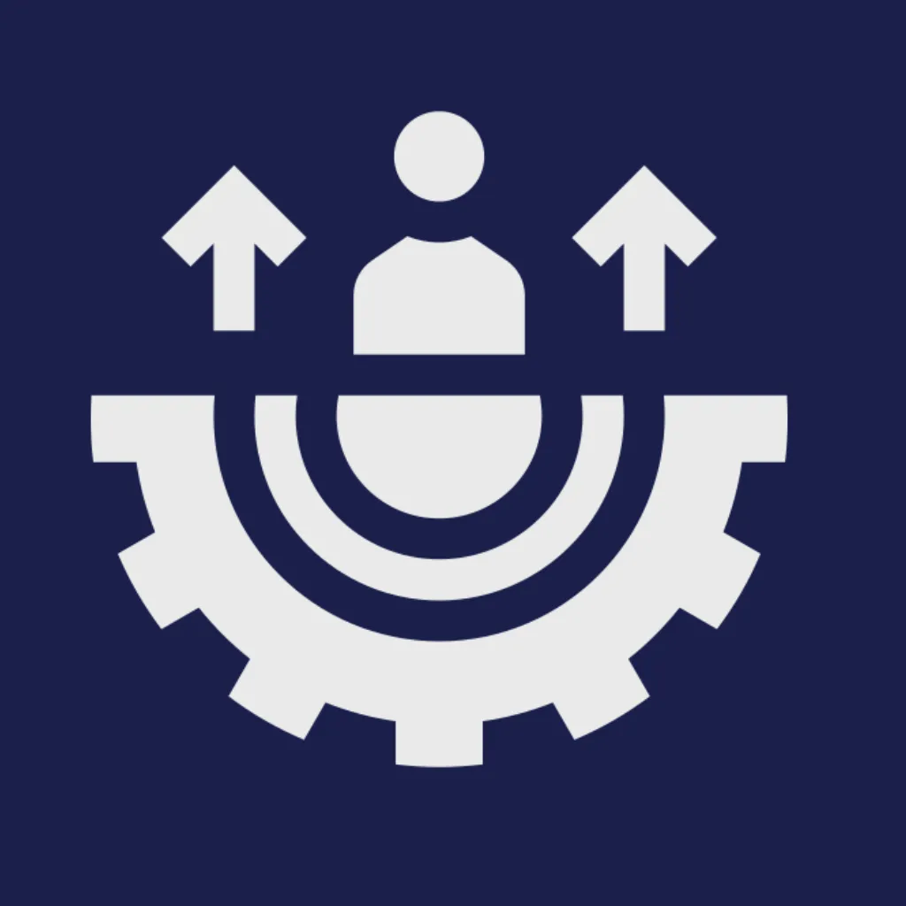 Icon representing GPT Business Builder training for AI-driven business growth and automation.