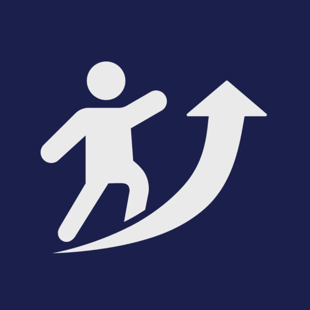 Icon representing the Strategic Course Library for business growth and leadership development.”