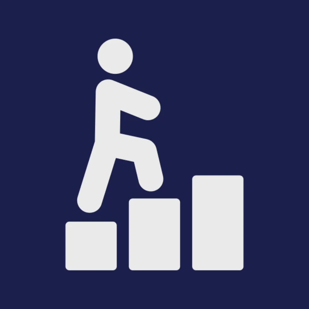 Icon representing a private power circle for entrepreneurs and executives focused on growth and collaboration.