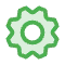 Solenzo automation icon reflecting background systems like reminders, billing, and workflow triggers.