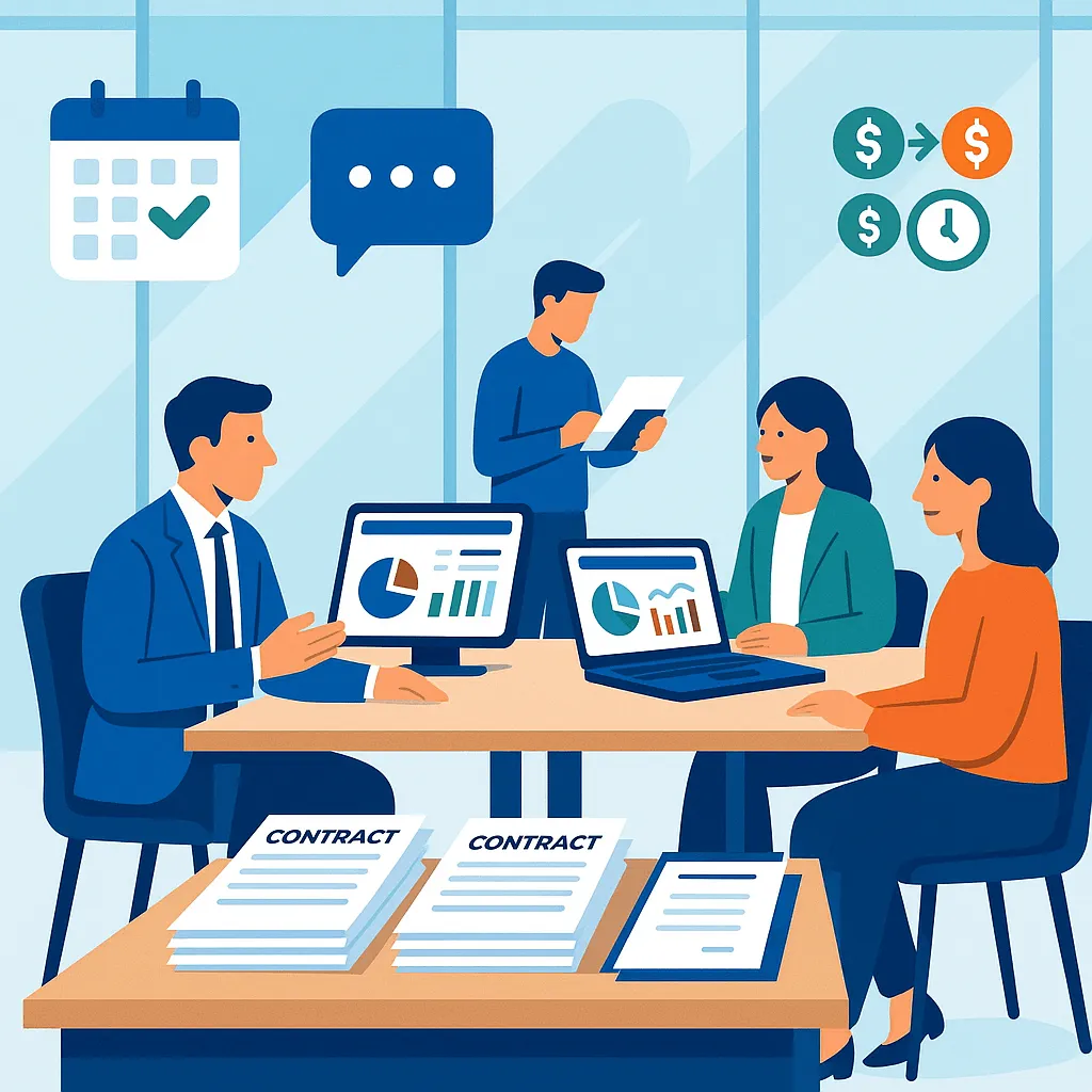 Solenzo automation for financial service businesses helping advisors save time on scheduling, compliance, and client follow-up.