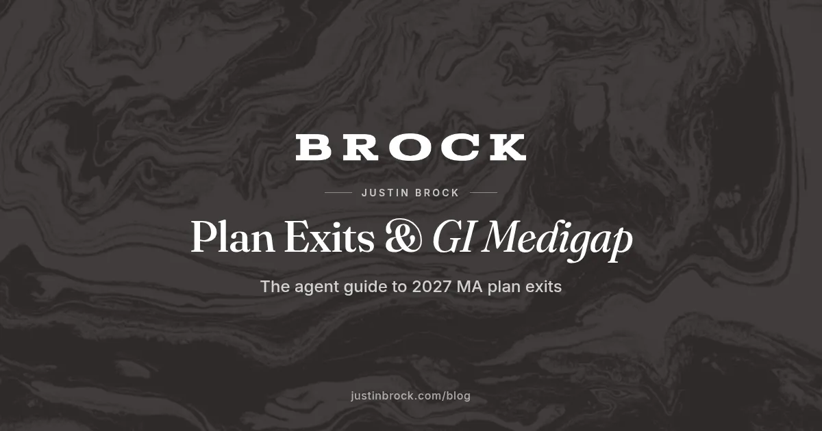 MA plan exits 2027 and guaranteed issue Medigap guide for agents