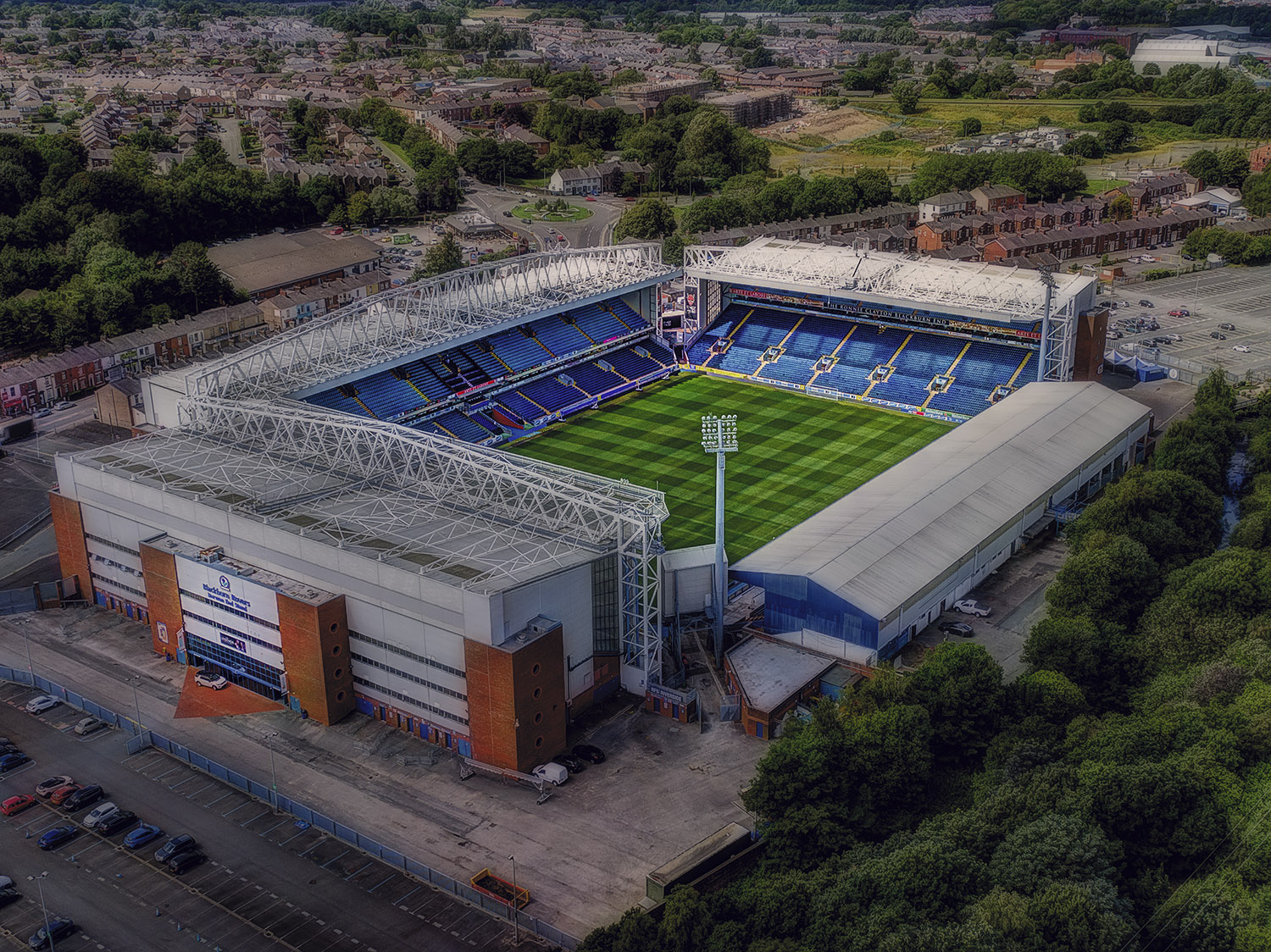 Professional electrical services provided near Ewood Park Stadium and the Fernhurst estate