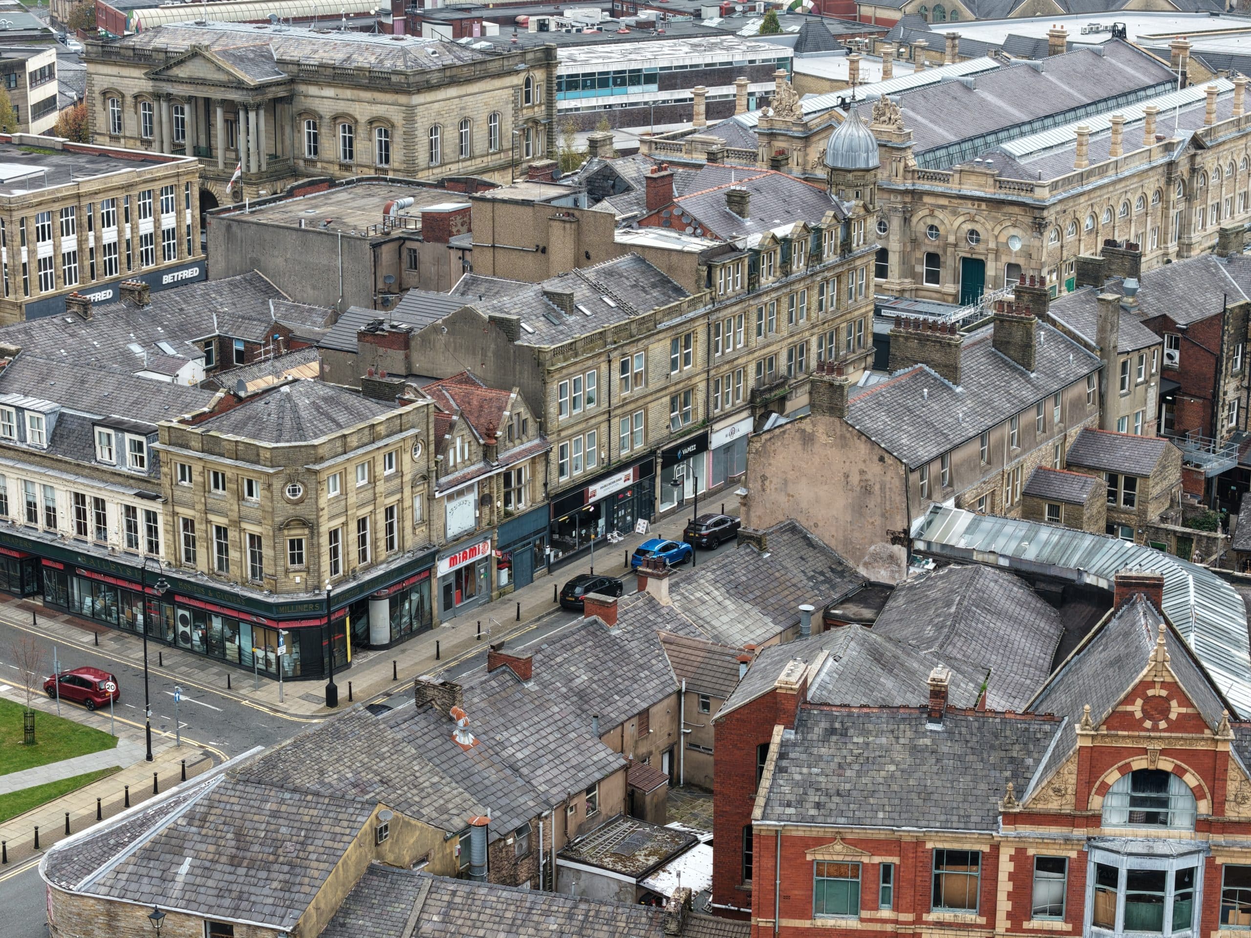 Professional electrical services provided near Accrington town centre and the historic market area