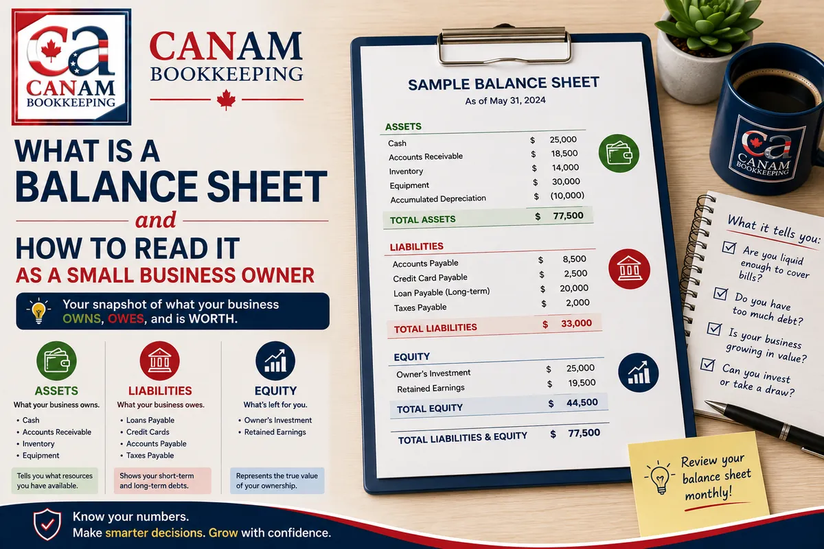 Balance Sheet Basics for Small Business Owners