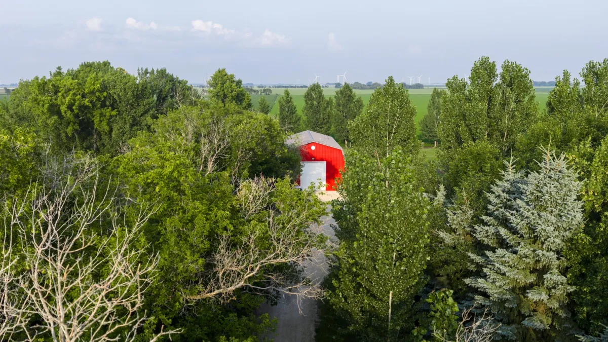 white mountain during sunset