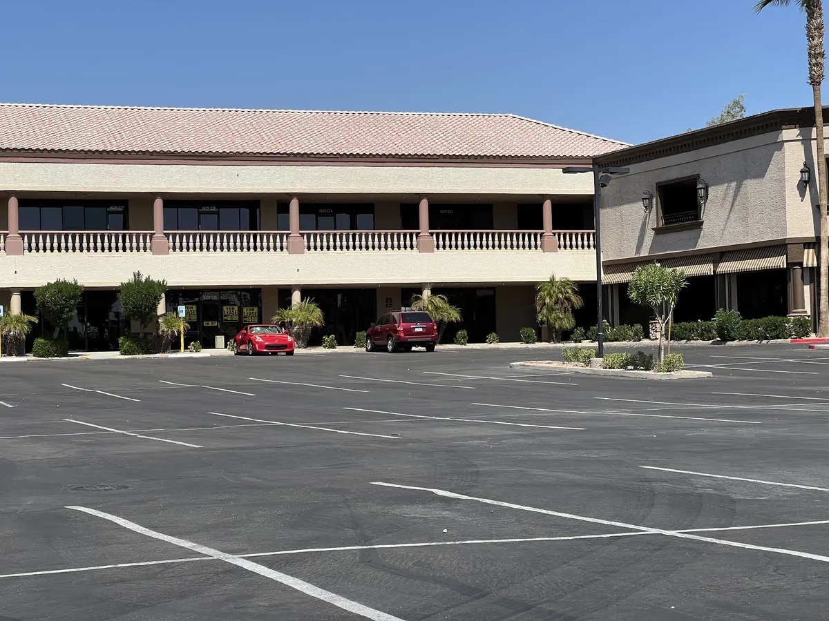 Exterior of The Phoenix Ballroom Academy in Chandler, located on the second floor