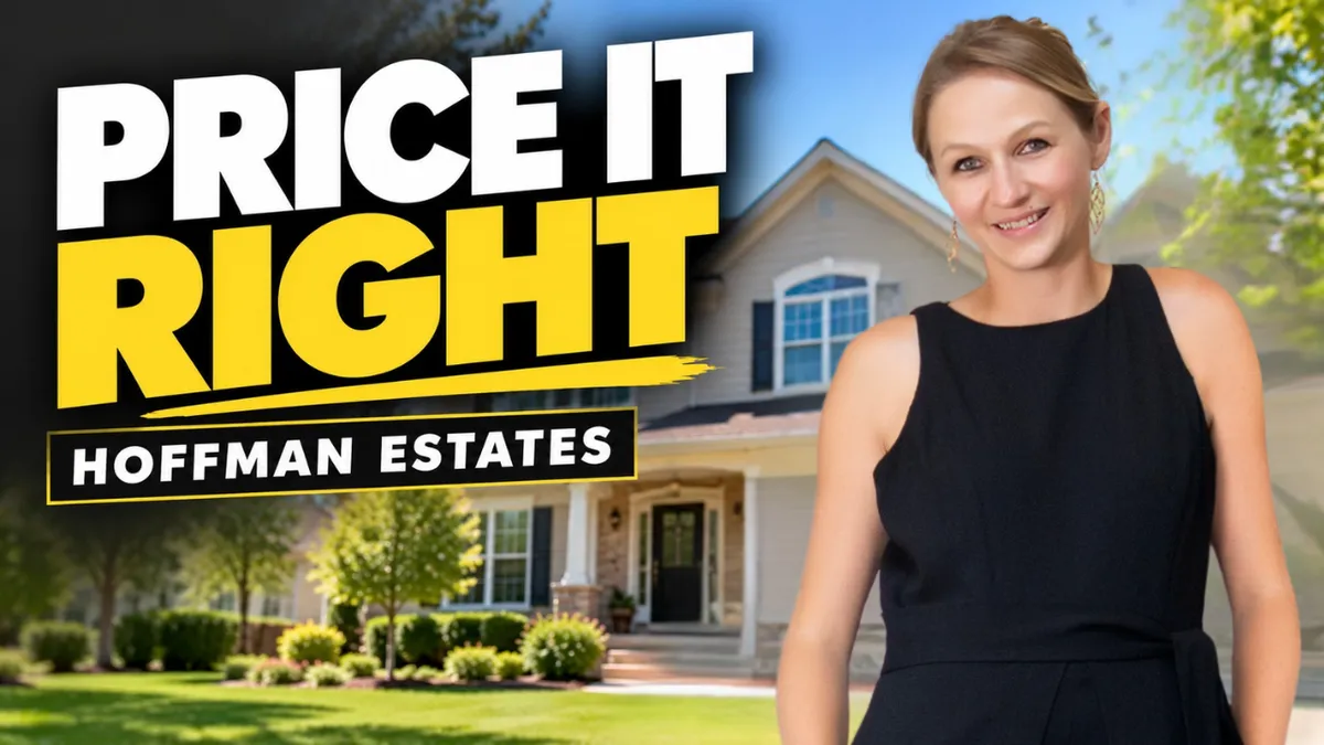 Janine Sasso, Hoffman Estates real estate agent, explaining how to price a Hoffman Estates home to sell.