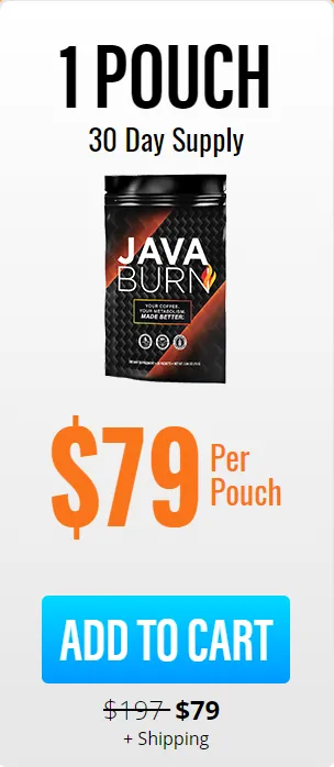 Java Burn 1 Pouch 