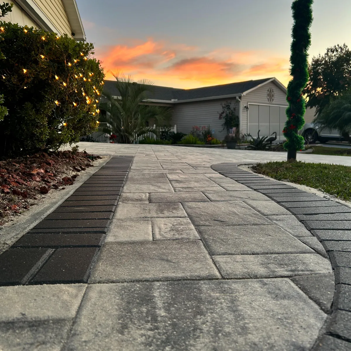 paver driveway