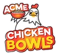 Acme Chicken Bowls Logo