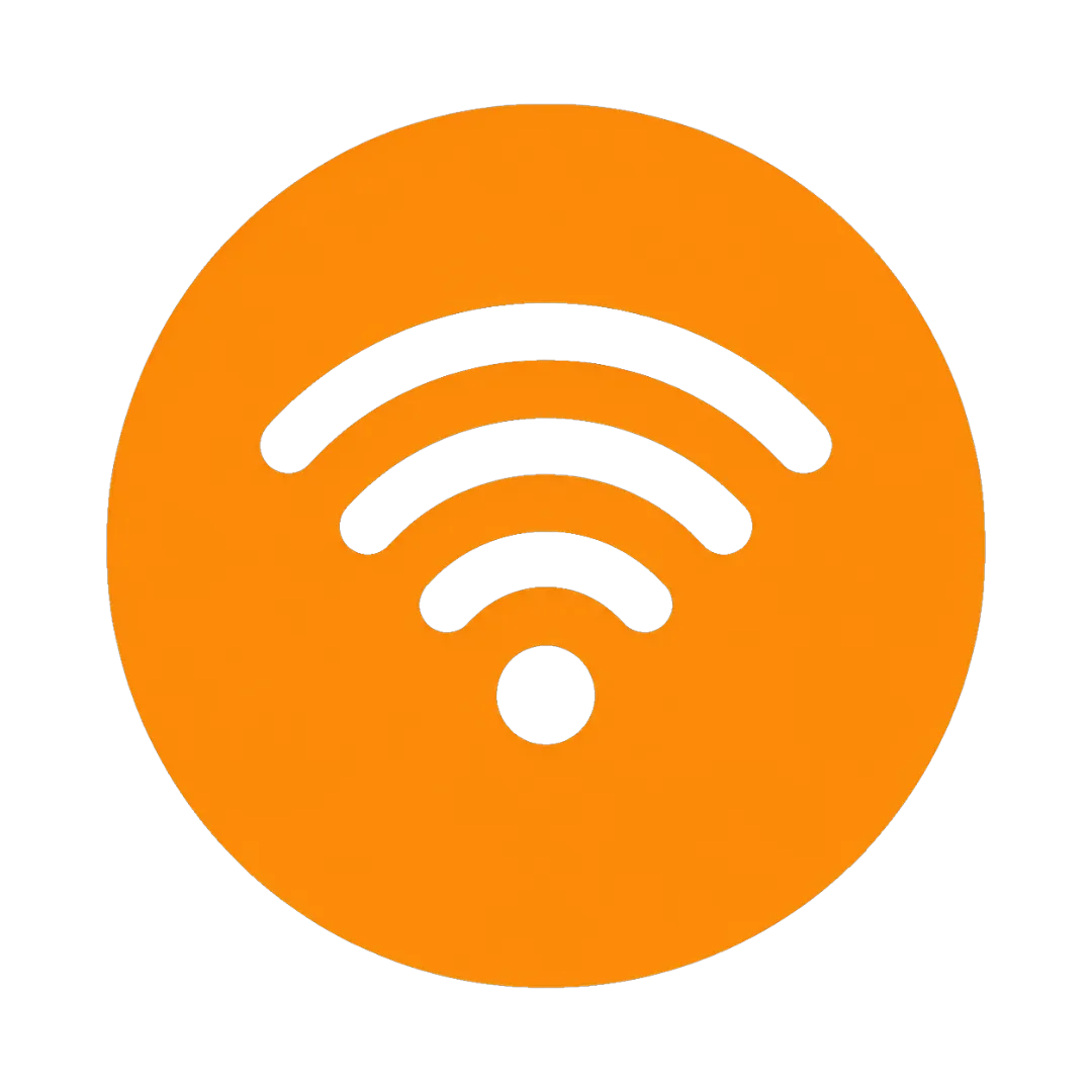 Guest working remotely at Possum Kingdom RV Resort using the park‑wide high‑speed Wi‑Fi