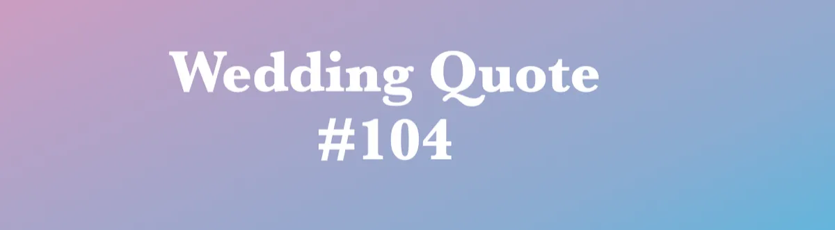 wedding quotes