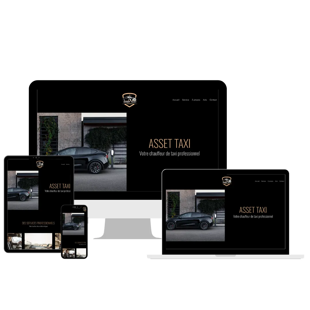 Site web Asset Taxi