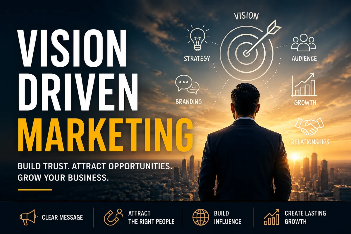 Vision-Driven Marketing: How Business Owners Build Trust, Growth, and Influence