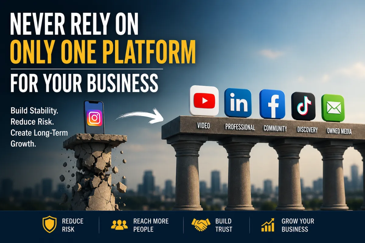 Never Rely on Only One Platform for Your Business