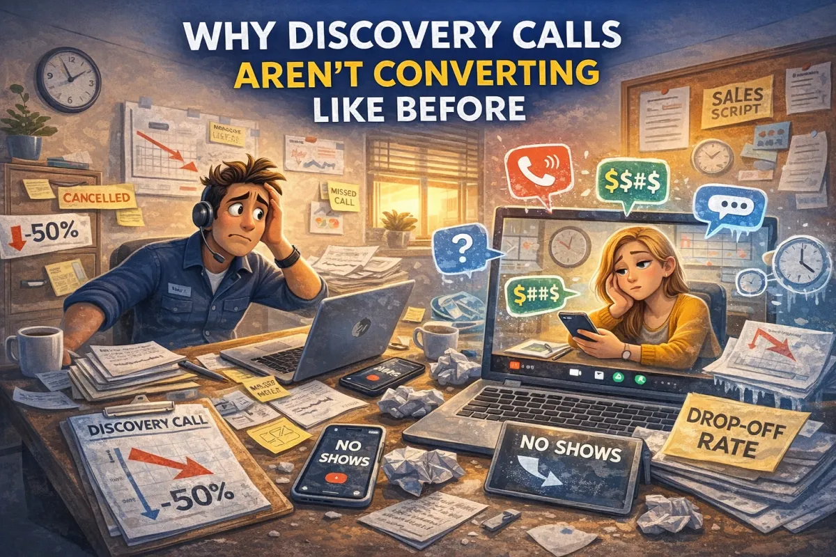 Why Discovery Calls Aren’t Converting Like Before