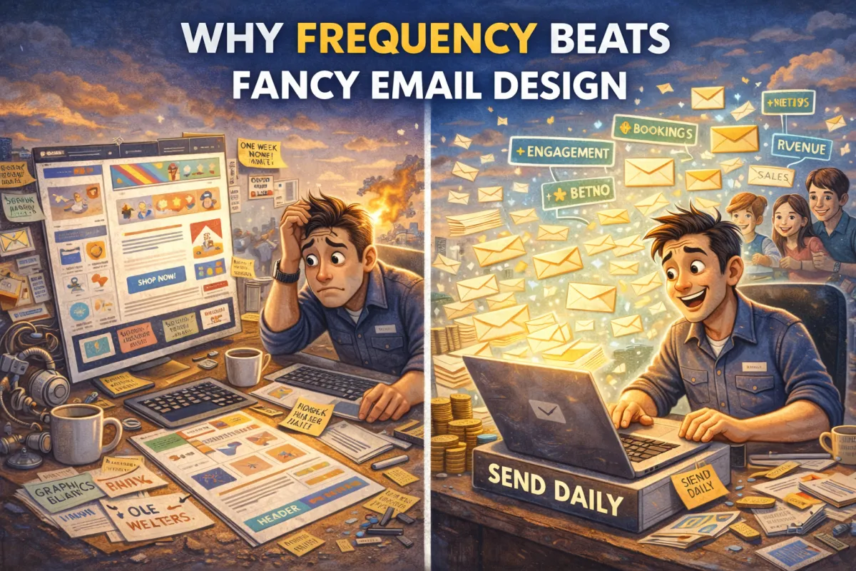 Why Frequency Beats Fancy Email Design