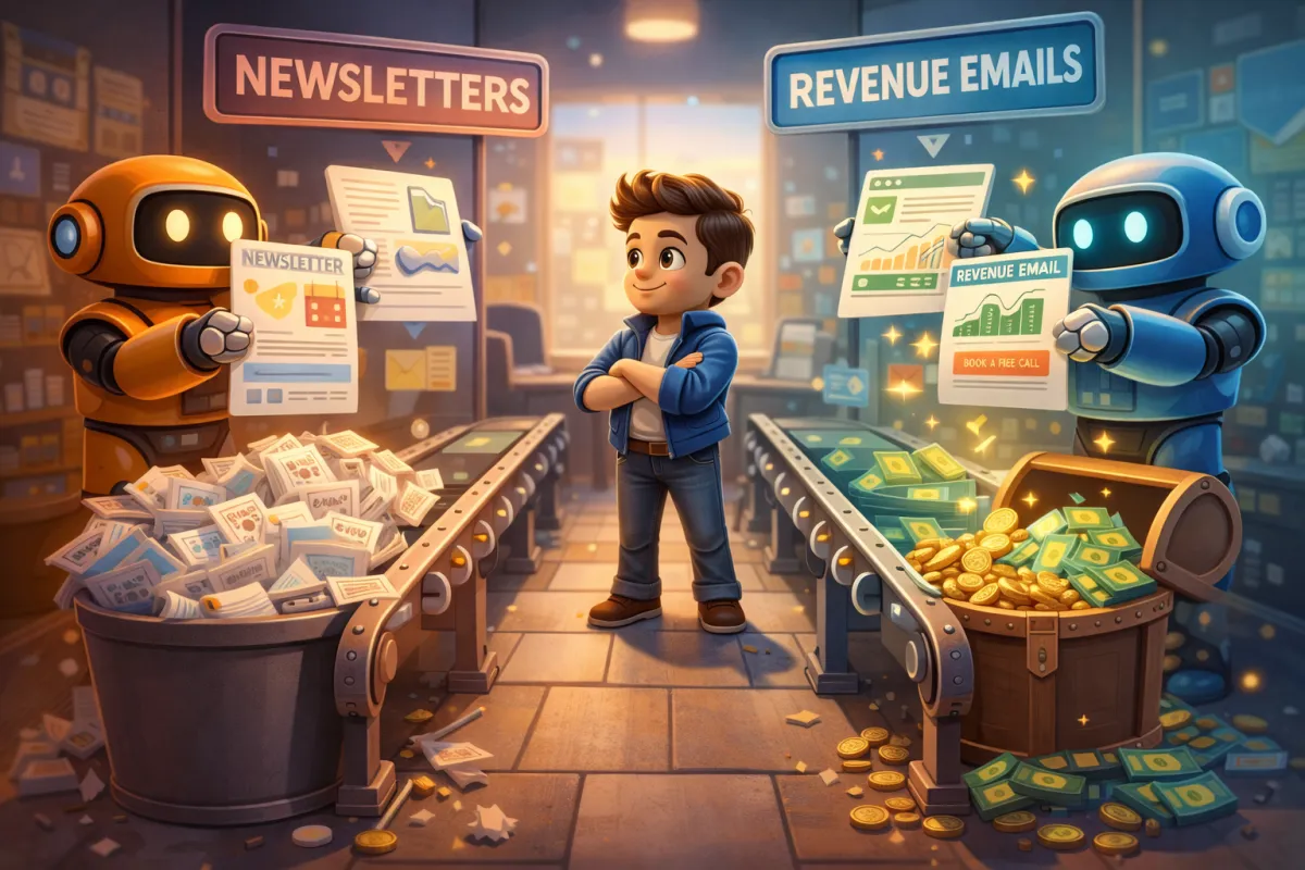 The Difference Between Newsletters and Revenue Emails