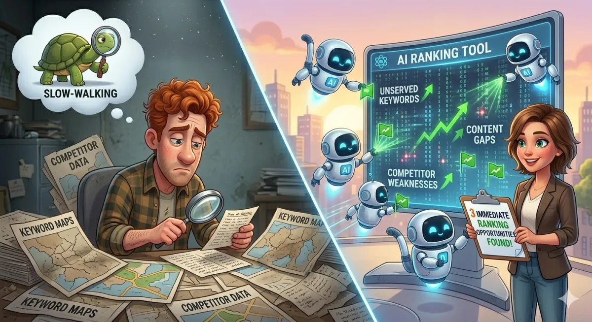 How AI Finds Ranking Opportunities Faster