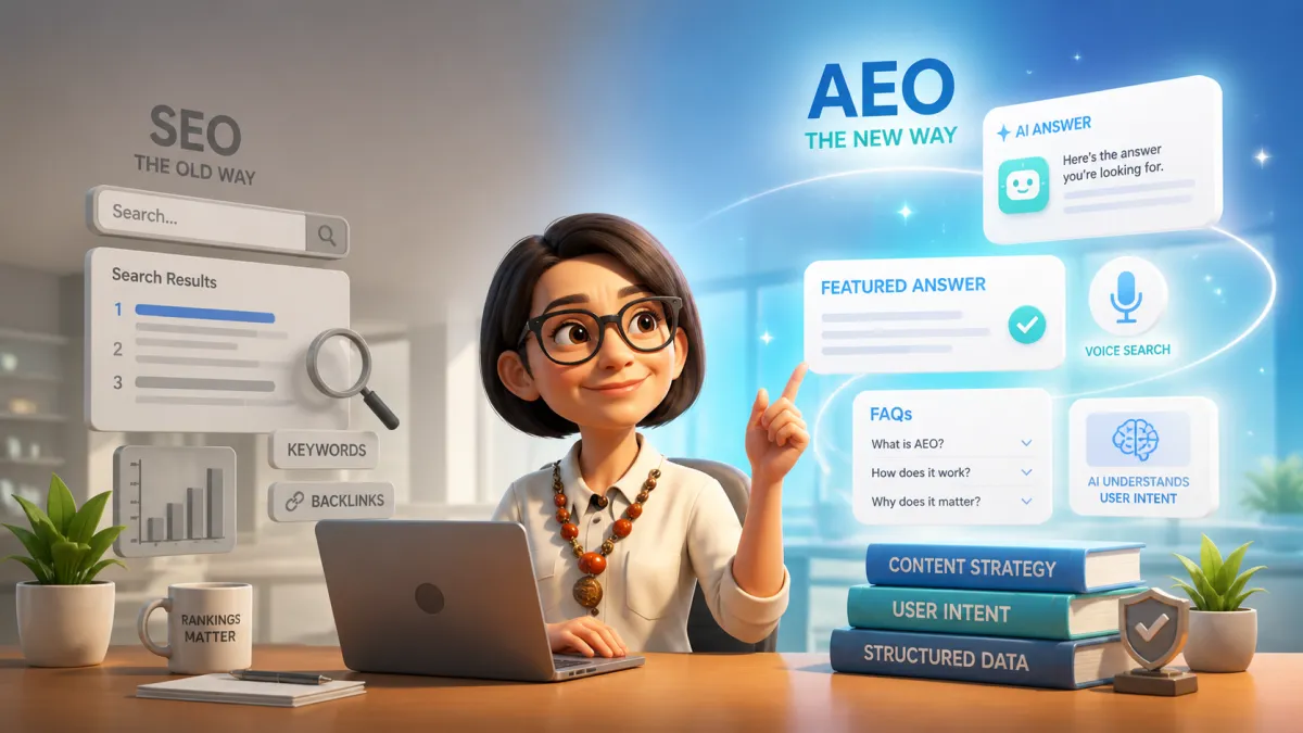 Why Answer Engine Optimization Is The New SEO For Your Website