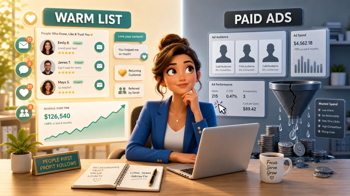 Why Warm Lists Are Worth More Than Paid Ads