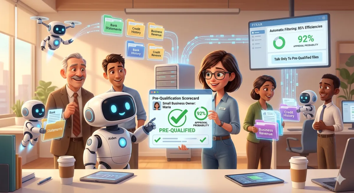 How AI Pre-Qualifies Borrowers Automatically