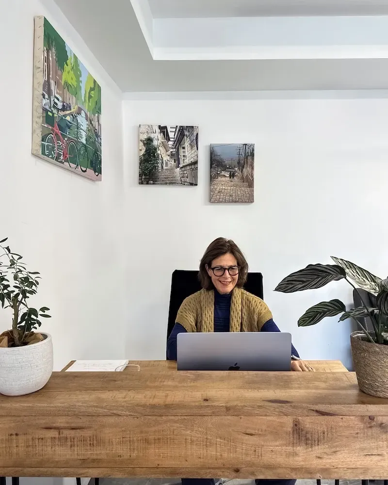 Barbara Goldberg Nutritionist on Zoom call