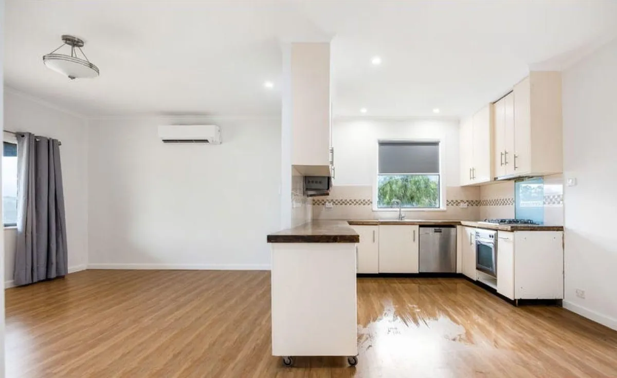 kitchen living area renovation painting building