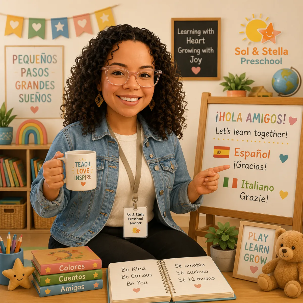 Picture of teacher