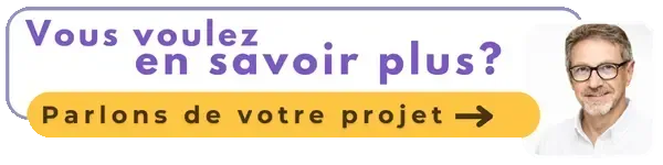 Luc et Chelsey, fondateurs de Loopline à Saint-Malo, invitent les entreprises à prendre rendez-vous pour parler de leur projet digital.