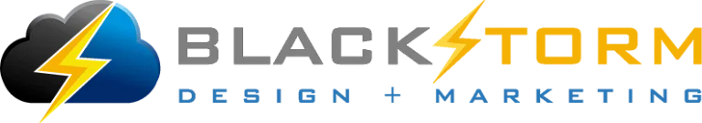 BlackStorm Design + Marketing Logo