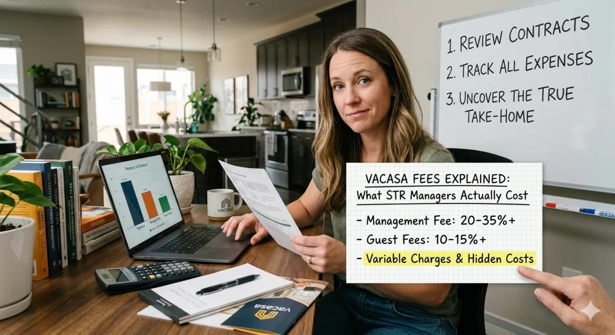 Vacasa Fees Explained: What STR Managers Actually Cost The Real Cost of Vacasa-Style STR Management: A 2026 Fee Breakdown for Property Owners