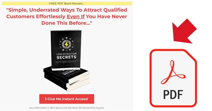 7. Landing Page And Free Lead Magnet