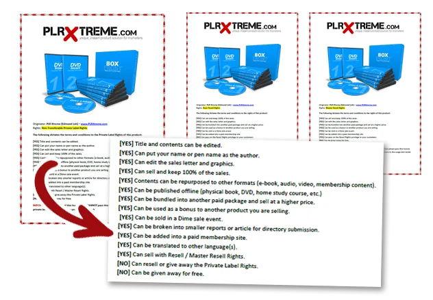PLR License