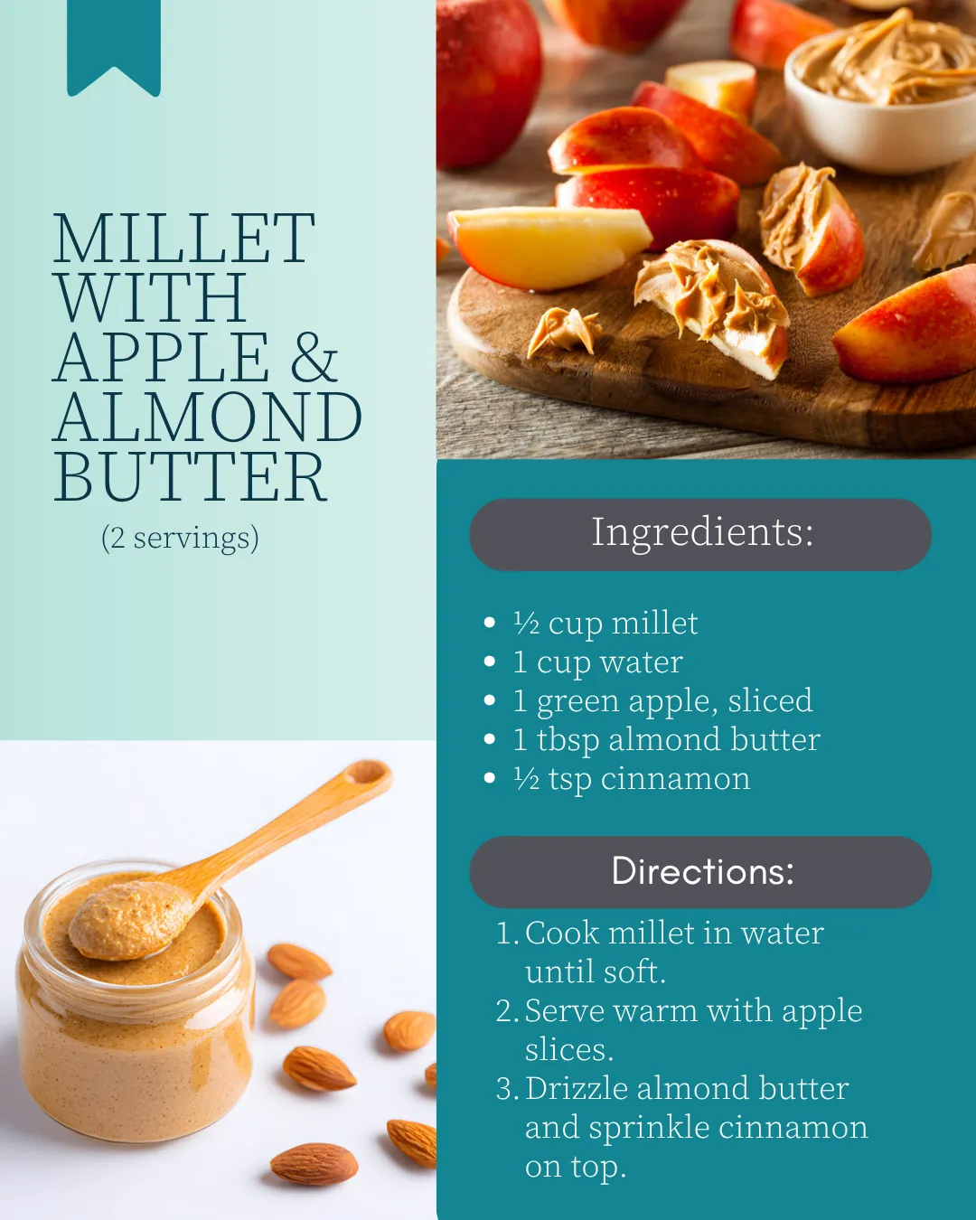 Healthy Millet and Apple Breakfast Delight