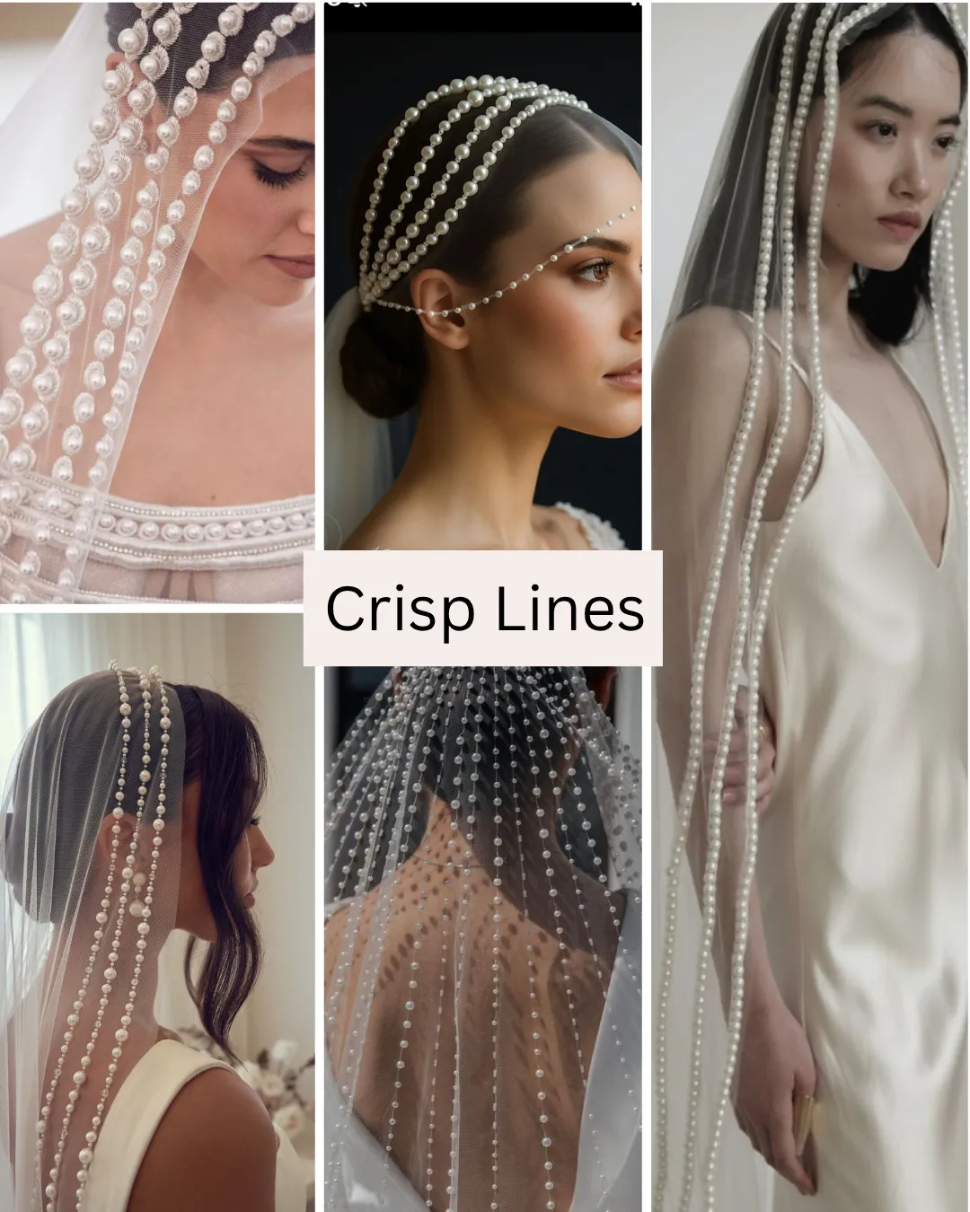 12 Ways to Wear Pearls on Your Wedding Veil — From Delicate to Dramatic