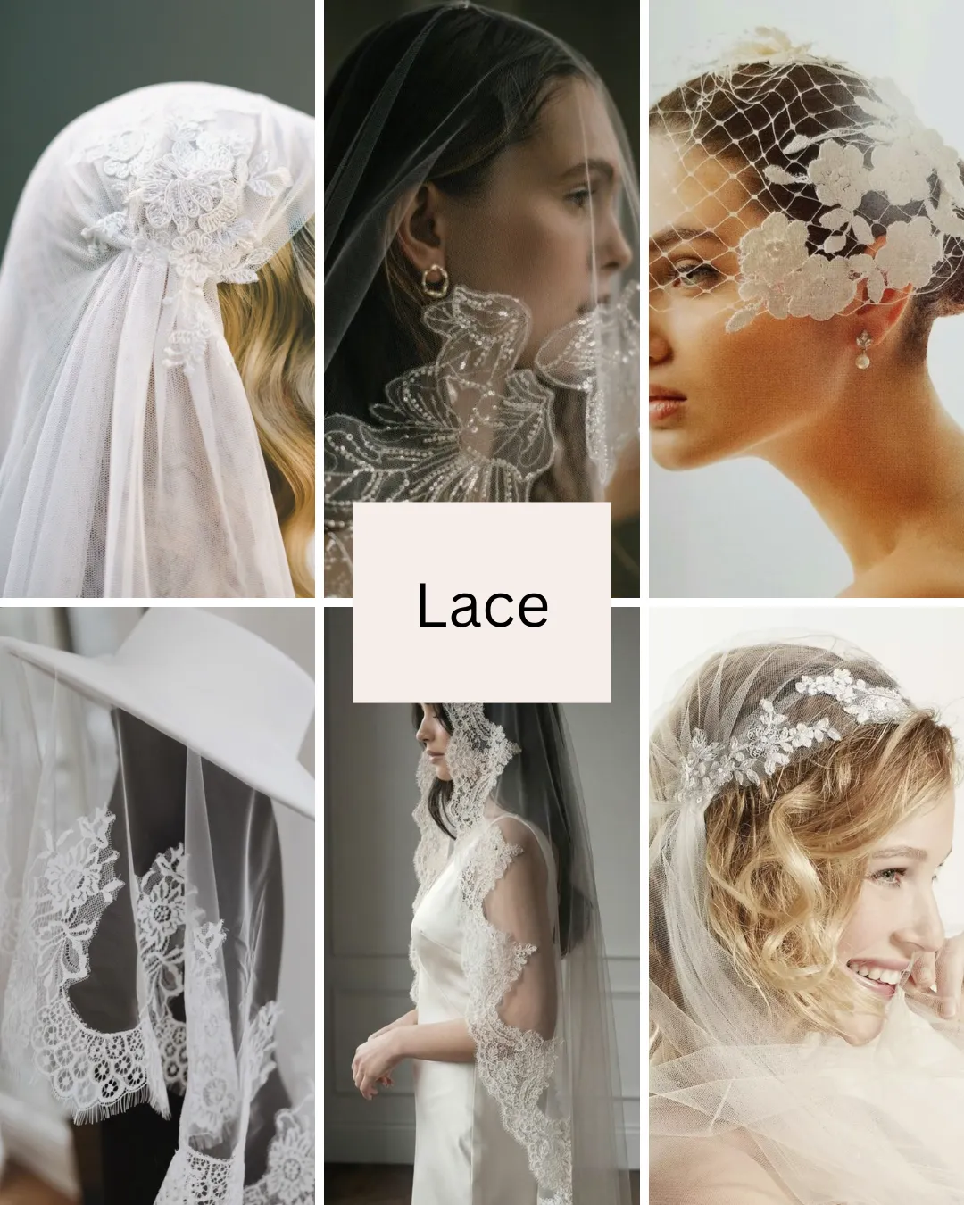 A lace veil or not?