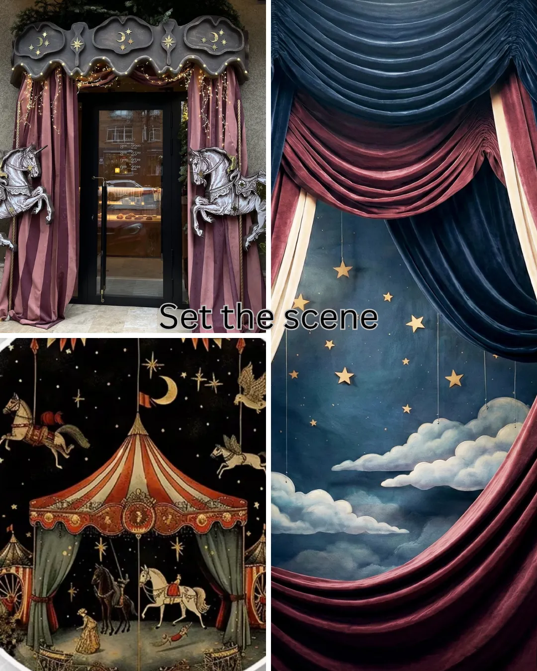 Whimsical Nighttime Circus